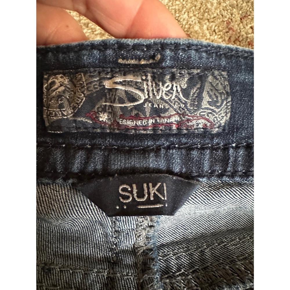 Silver Jeans Bootcut Women 30x32 Y2K Western Cowgirl Indie Boho Americana Retro - Picture 7 of 8